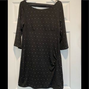 Express Black dress with small rhinestones!